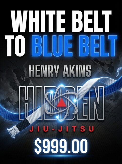 White Belt To Blue Belt by Henry Akins